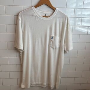 johnnie-O White Short Sleeve Tee